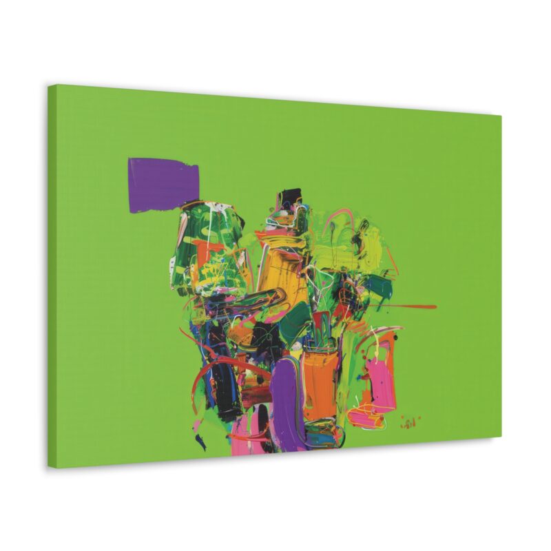 A canvas that screams fun, freedom, and a dash of rebellious charm. Imagine a summer where you let loose, break the rules, and paint the town neon—this piece is the visual anthem of that vibe. Brat Summer Inspired.