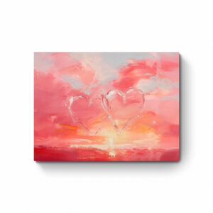 Hearts Aglow in Sherbet Skies