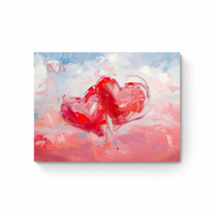 Hearts on Cloud Nine Bedroom Wall Art