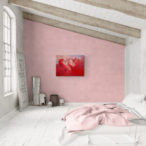 Passion Ignited Bedroom Wall Art