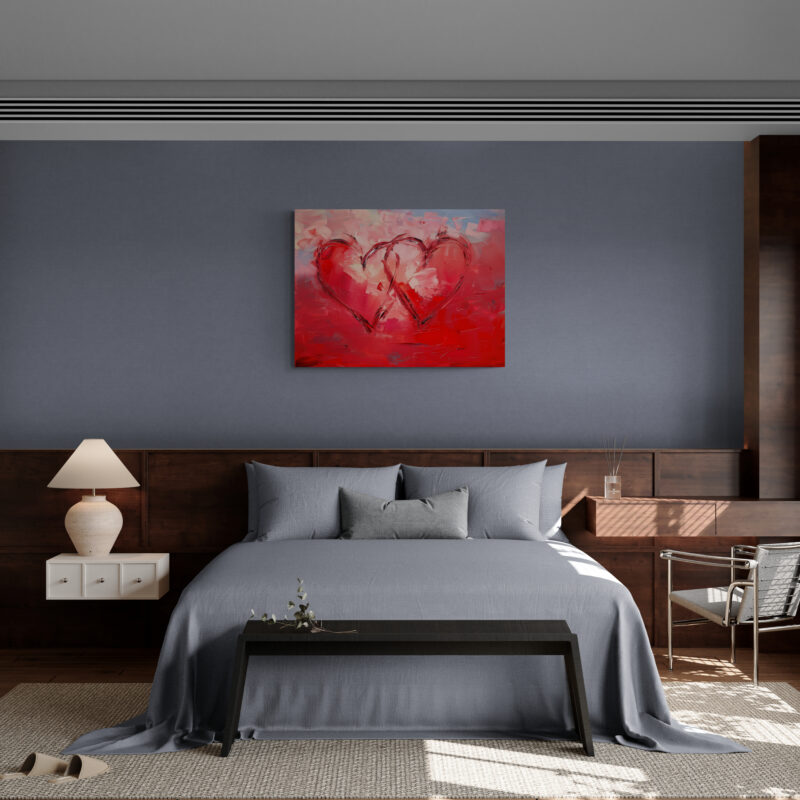Passion Ignited Bedroom Wall Art