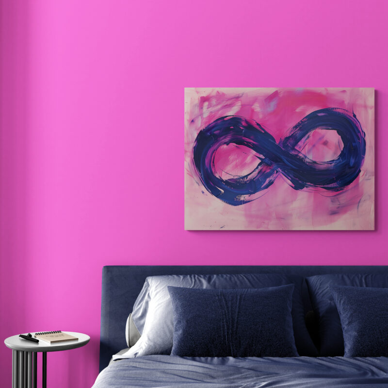 Passion Ignited Bedroom Canvas Art Print
