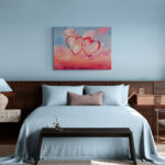 Love in the Air Canvas Wall Art