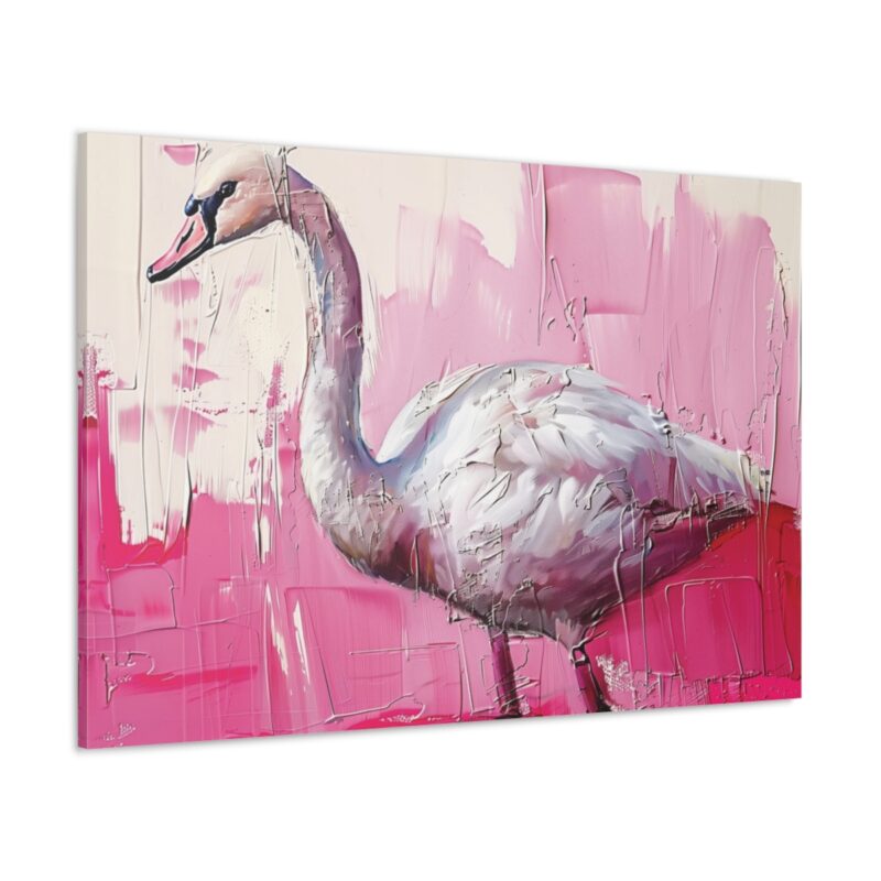 Swan Lake Blush Wall Art Print